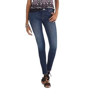 WHBM Skinny Leg Jeans Ankle Zipper White House black market jeans